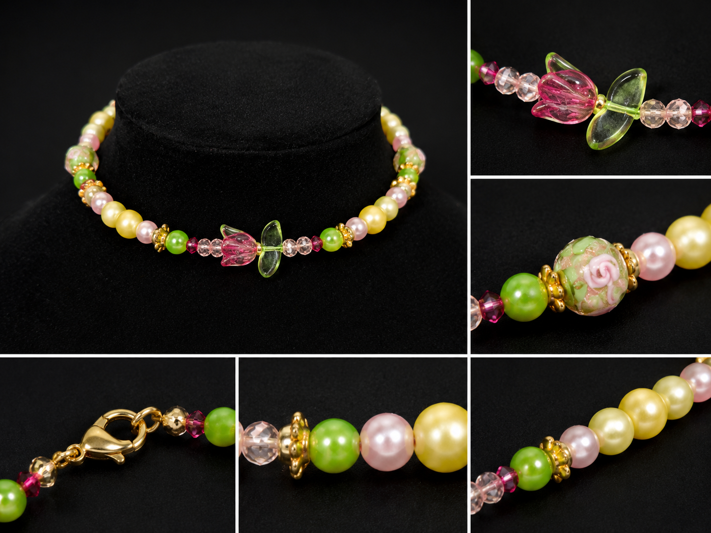 rose choker lana