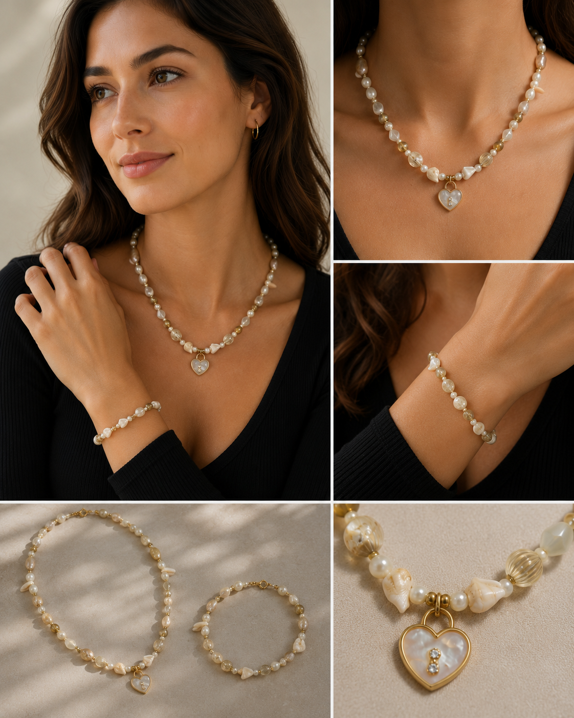 Beachy basic gold and friend