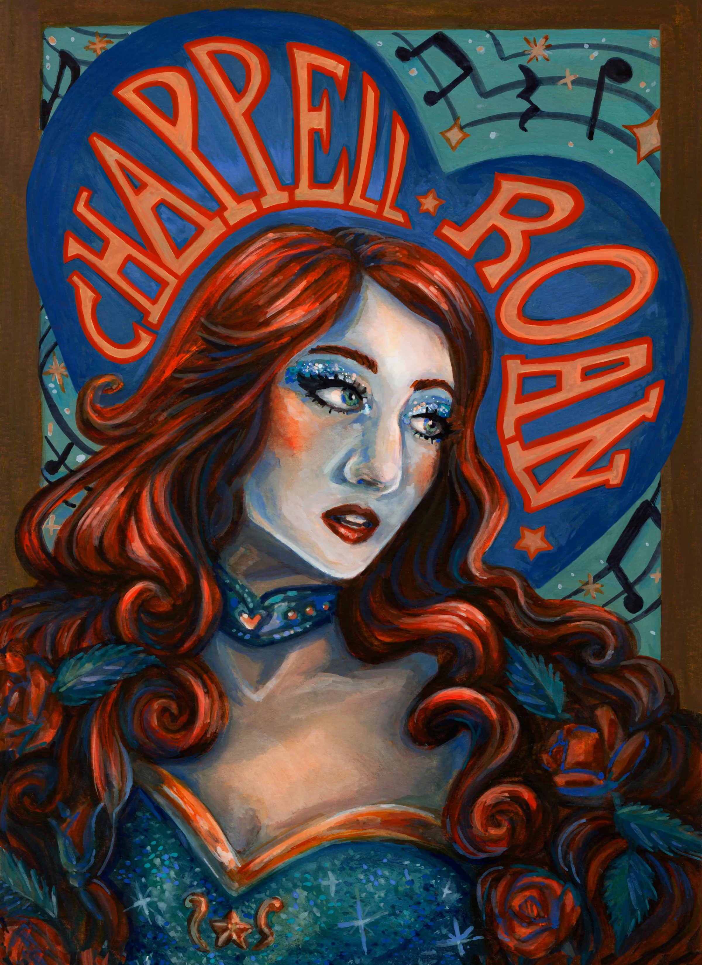 Portrait of Chappell Roan showcasing elements of her music