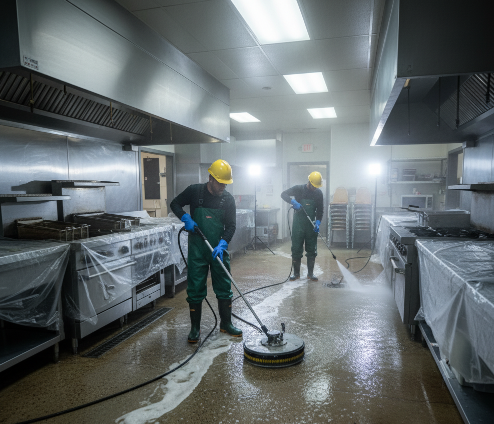 floor washing