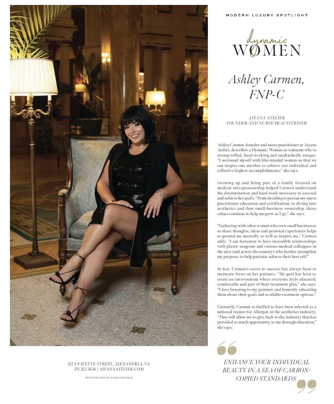 Modern Luxury- Dynamic Women: September 2022   