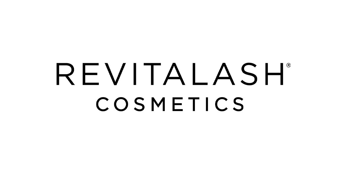 Revitalash Cosmetics logo on a white background