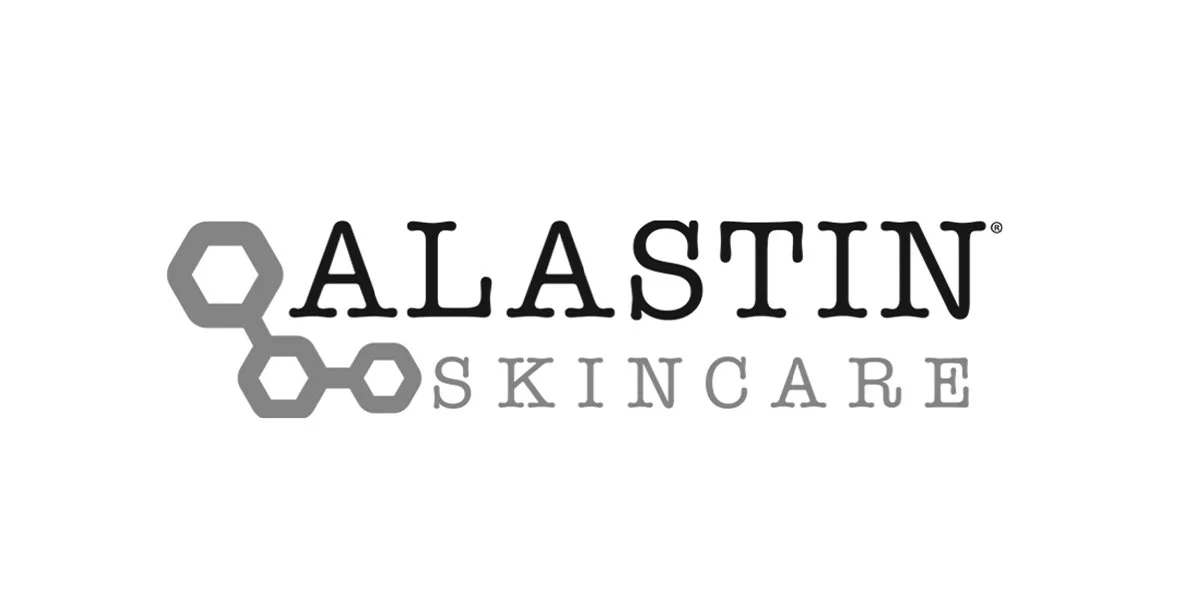 Alastin Skincare logo with hexagonal pattern