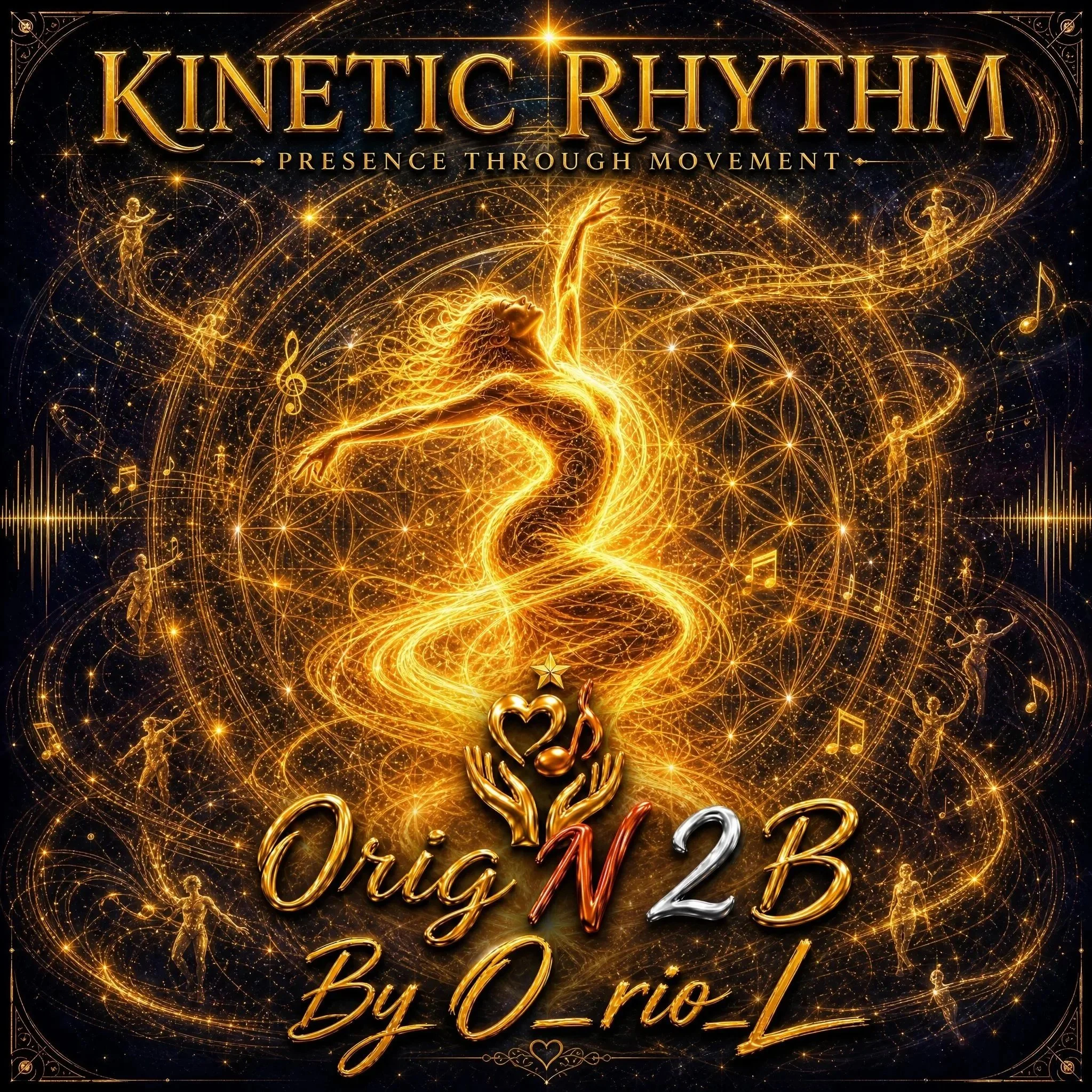 Kinetic Rhythm is about the energy we create when we let go and surrender to the music.