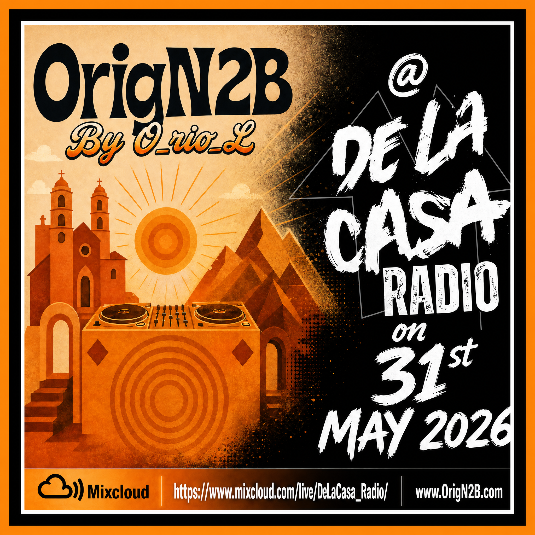 This set was recorded for De La Casa Radio, a London-based community internet radio platform dedicated to electronic music.