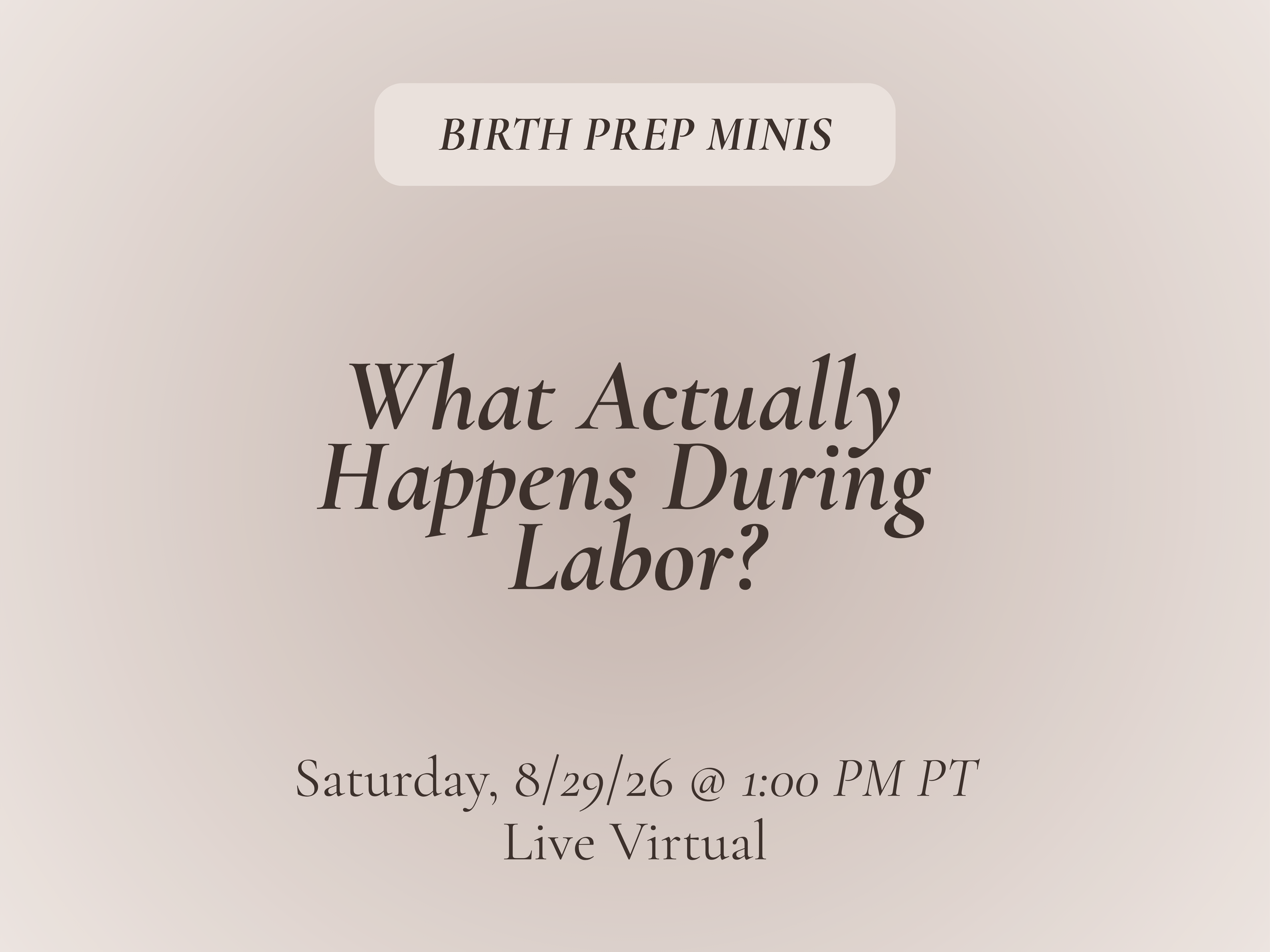 What Actually Happens During Labor?