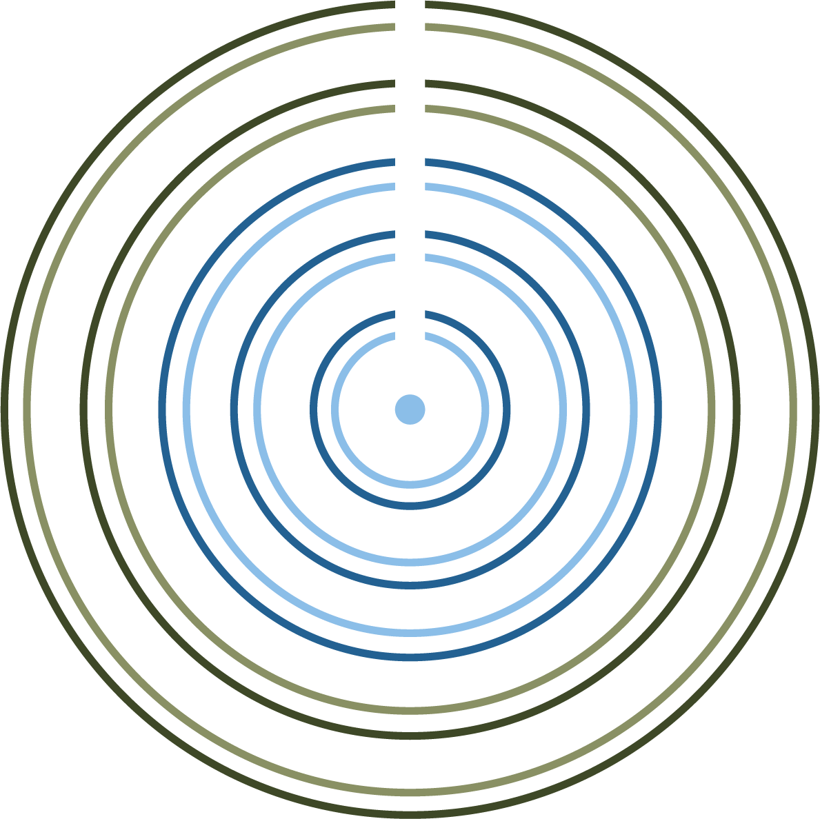 Fremantle Hypnosis Clinic circular logo icon.