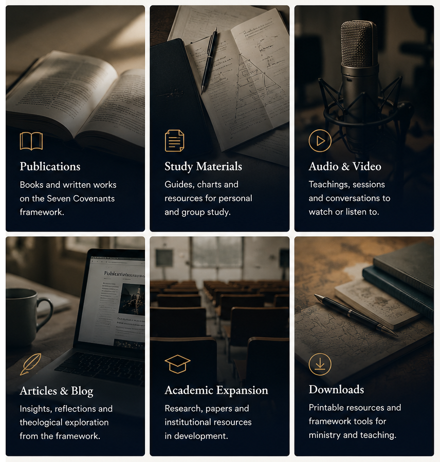 Covenants by Fire resources including publications, study materials, videos, articles and downloads