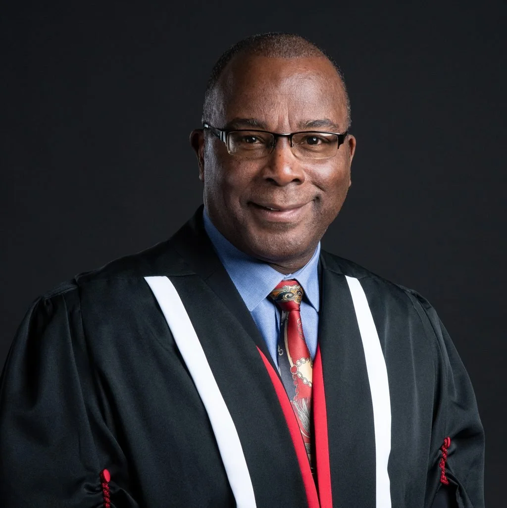 Professor Grafton Whyte in academic regalia