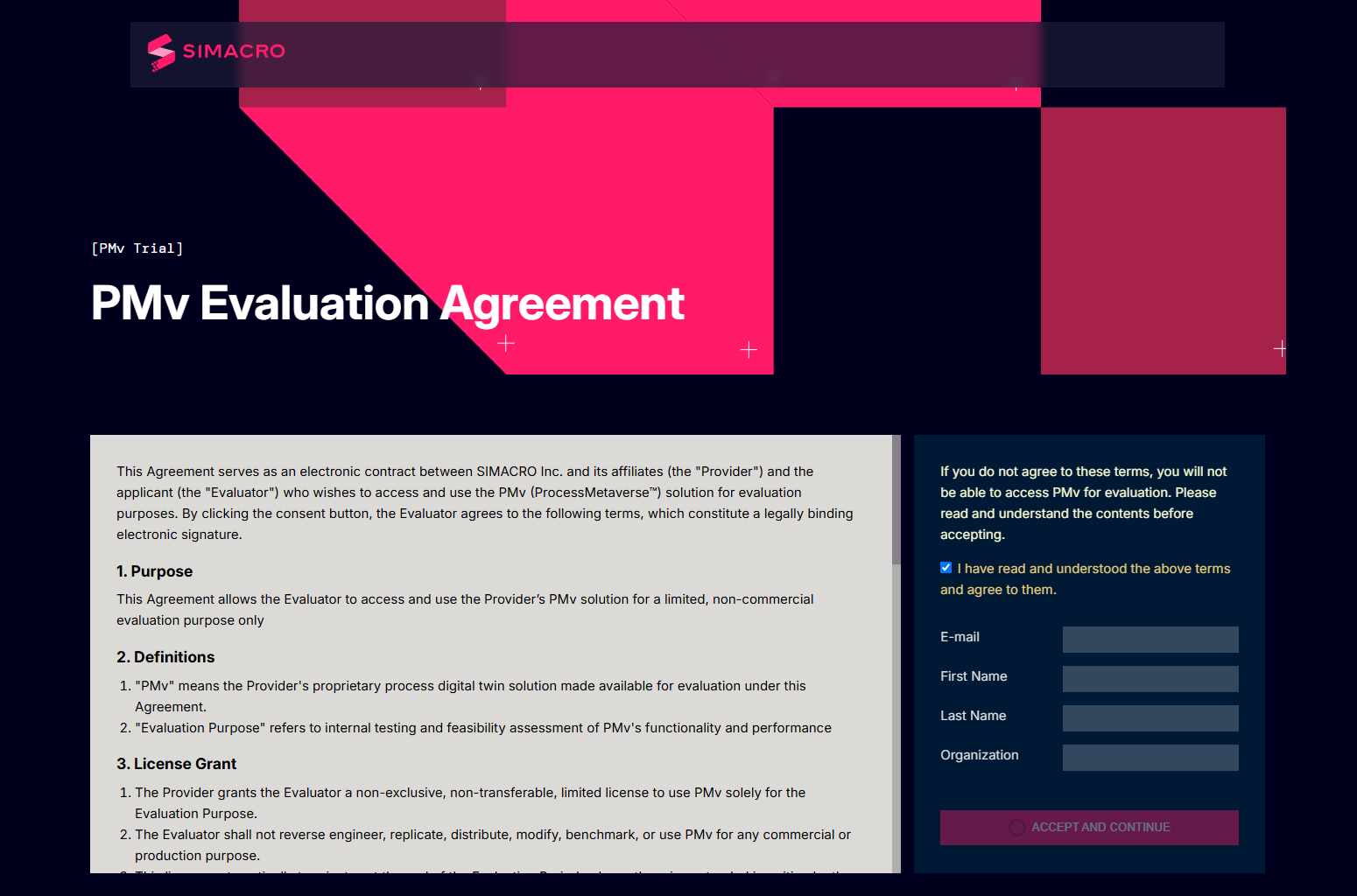 We invite you to join the PMv (ProcessMetaverse™) trial