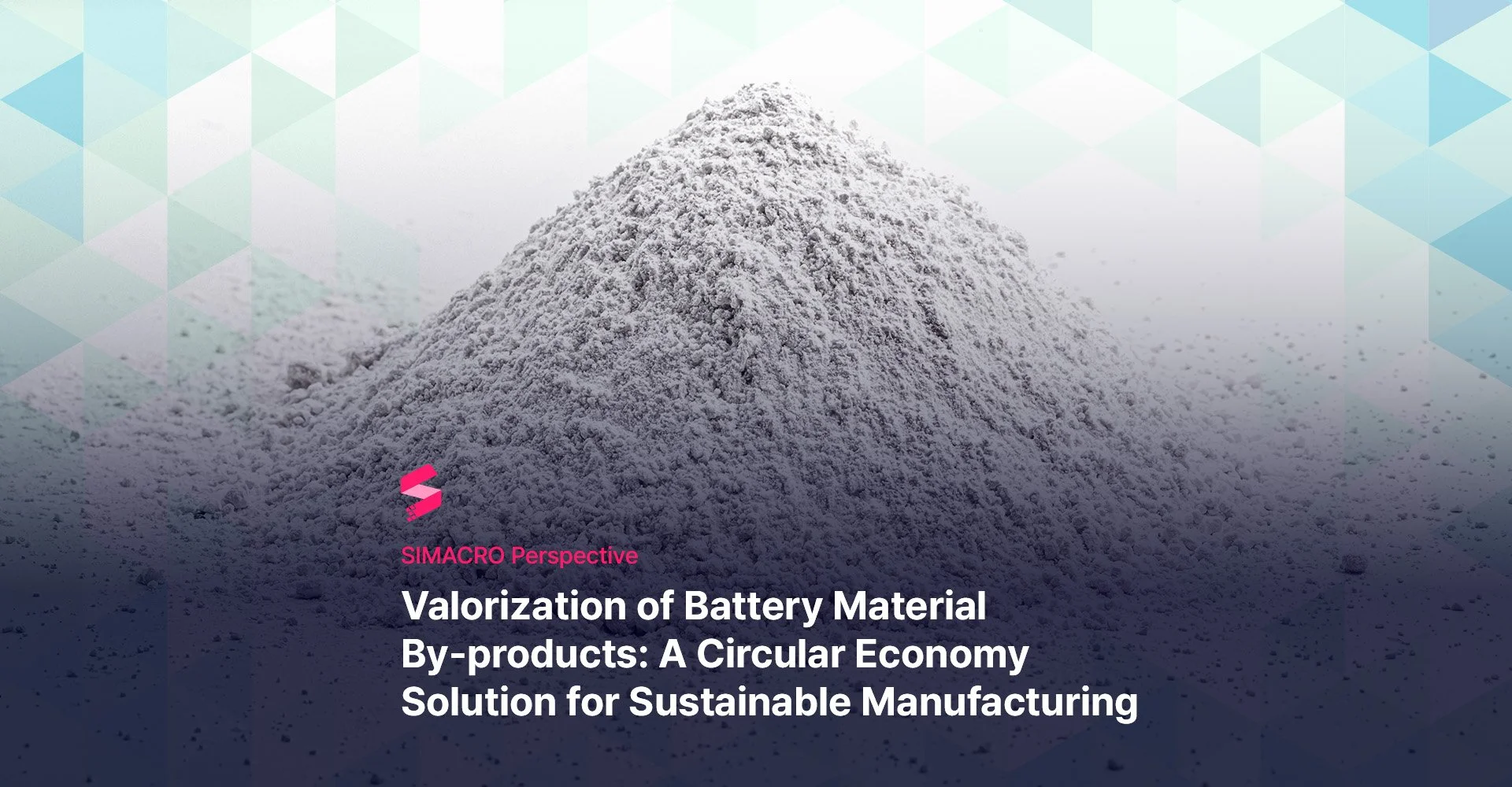 Valorization of Battery Material By-products: A Circular Economy Solution for Sustainable Manufacturing