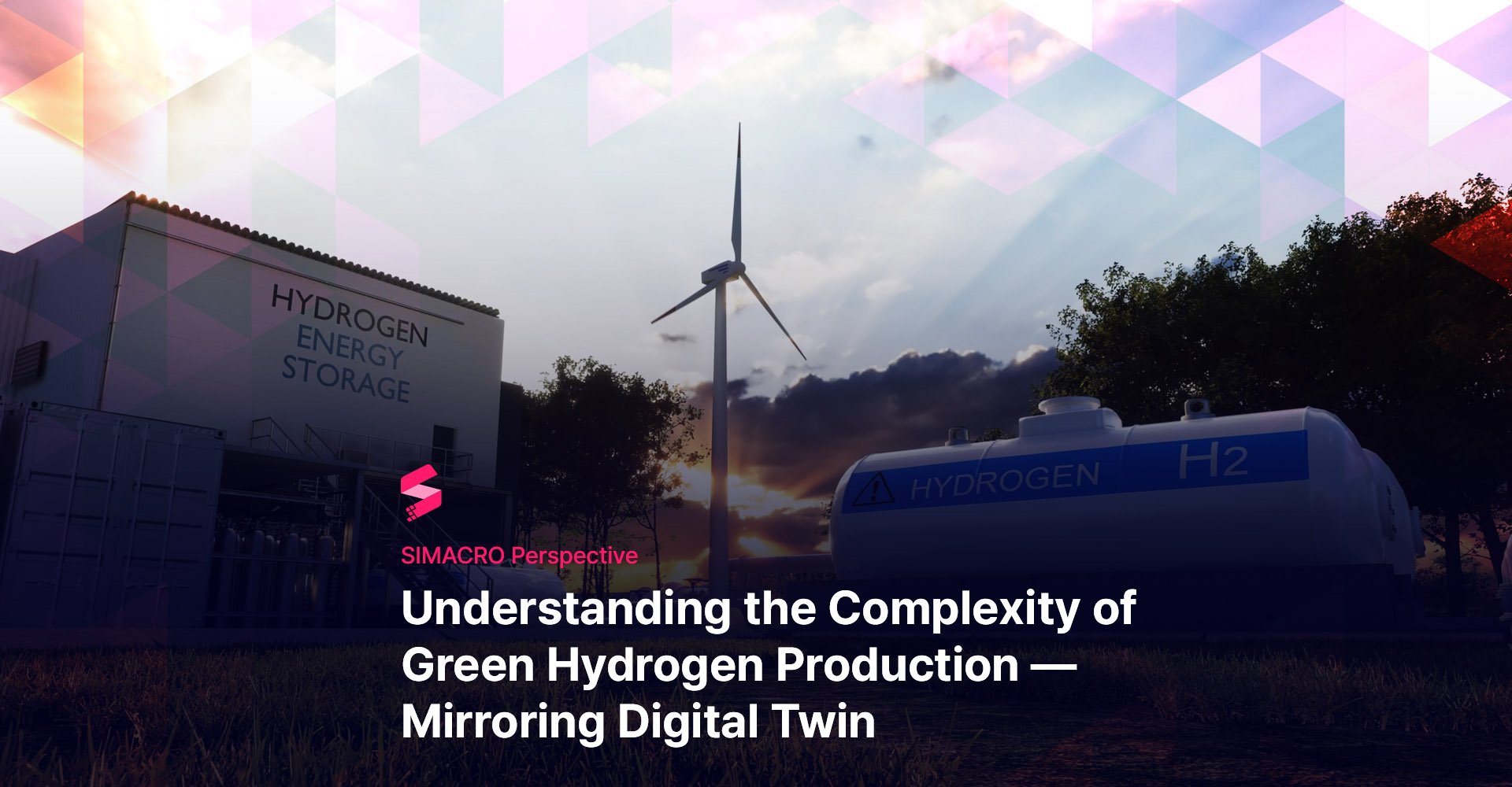 그린 수소 생산 복잡성에 대한 이해 — Mirroring Digital Twin