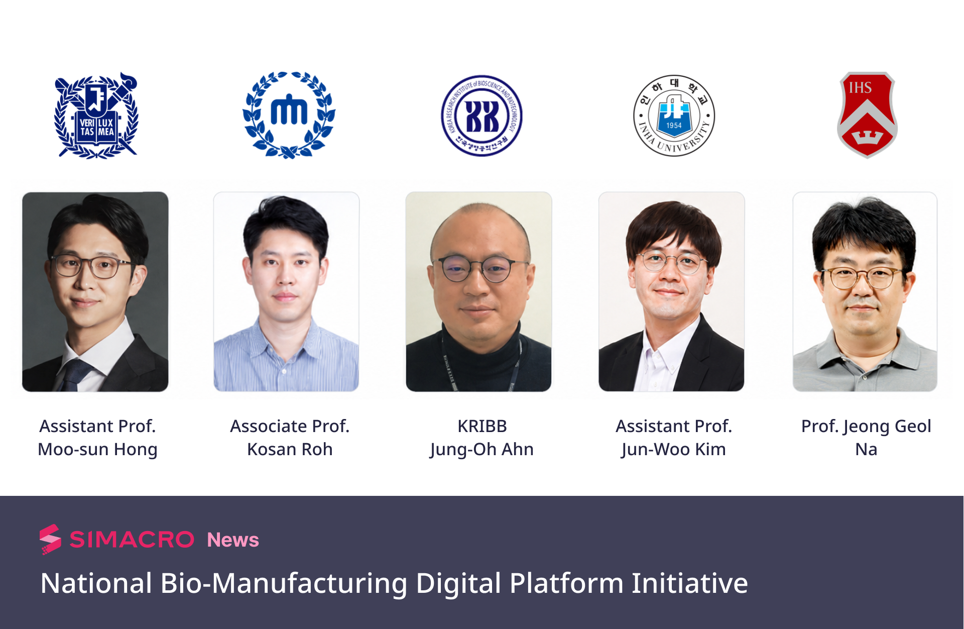 SIMACRO Selected to Lead National Bio-Manufacturing Digital Platform Initiative