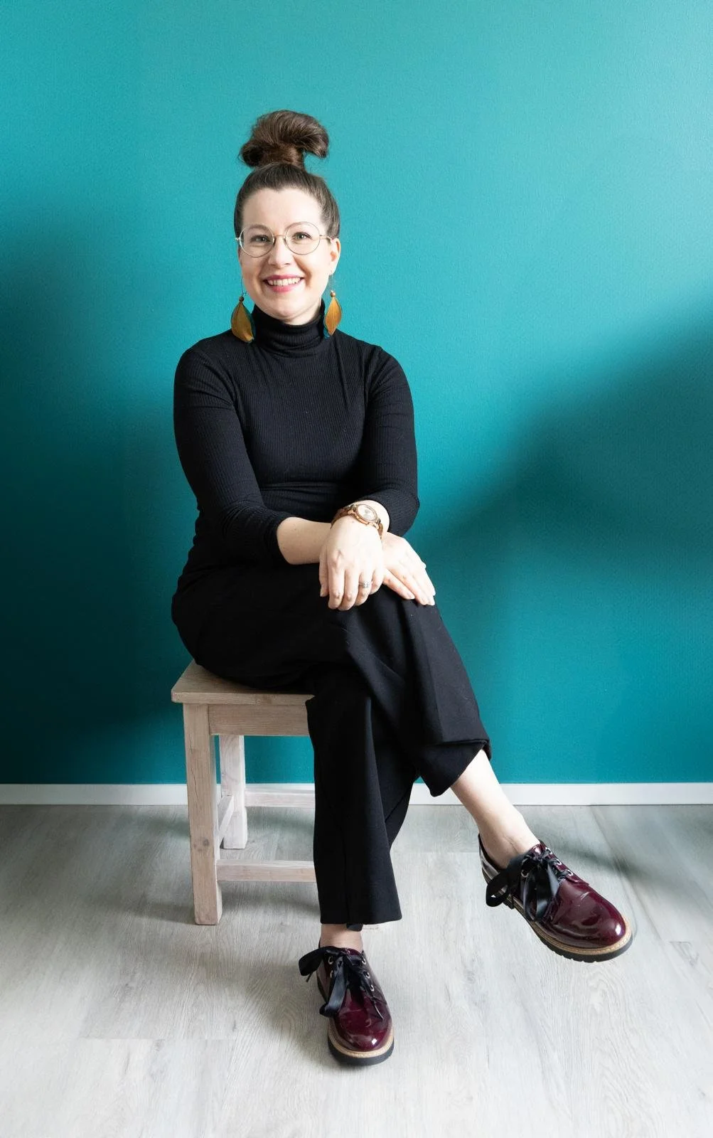 brändi-ja palvelumuotoilija Janika Tamminen muotokuva, tammimene.design