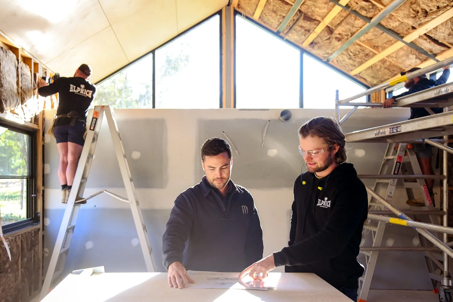 Maxwell Built, working with trusted trades