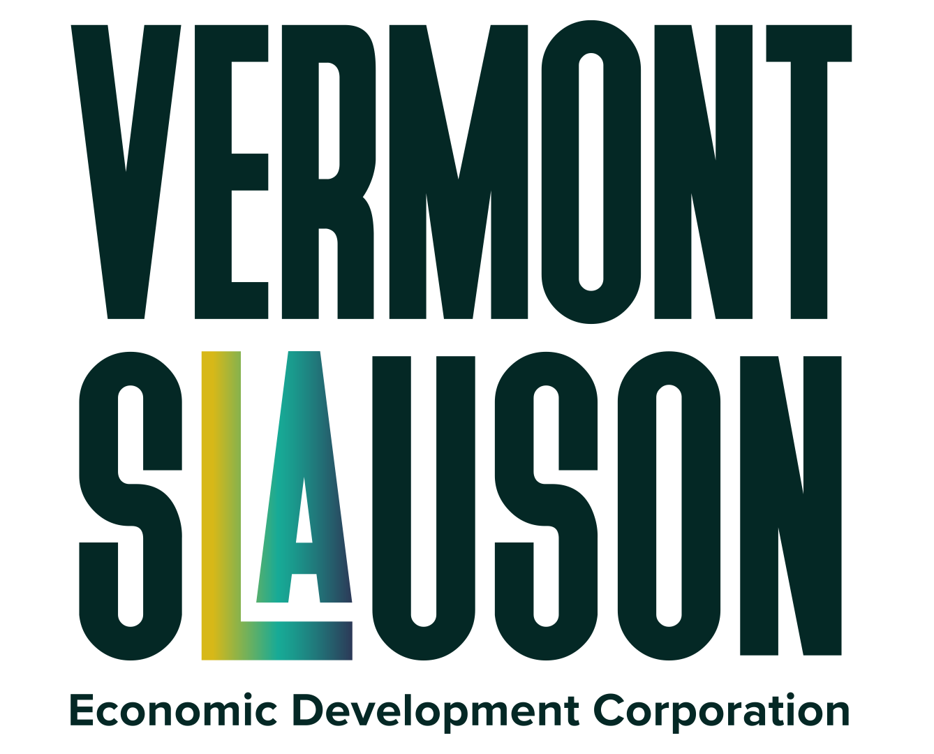 Vermont Slauson logo with the text "Vermont Slauson" in large black letters and "Economic Development Corporation" below in smaller font.