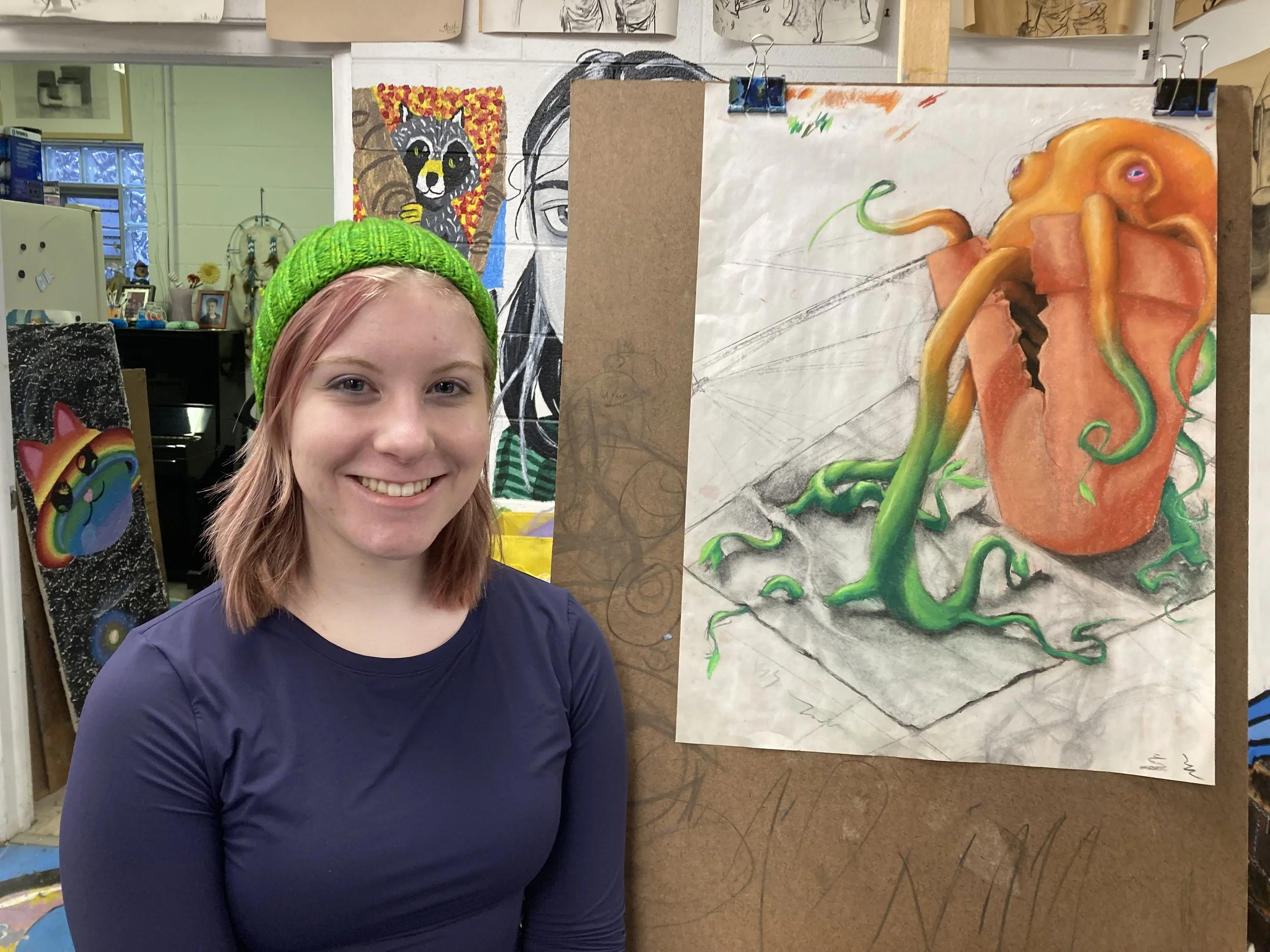 Amelia octopus in pot drawing.JPG