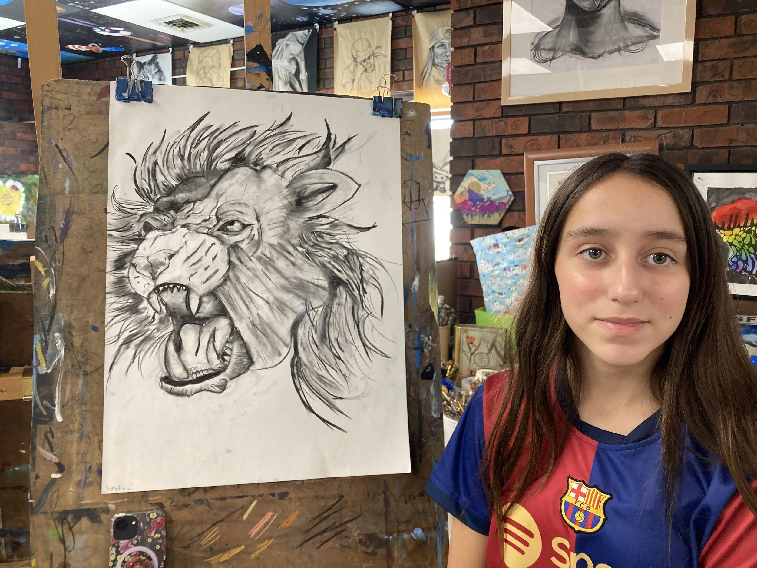 Serafina s lion.JPG