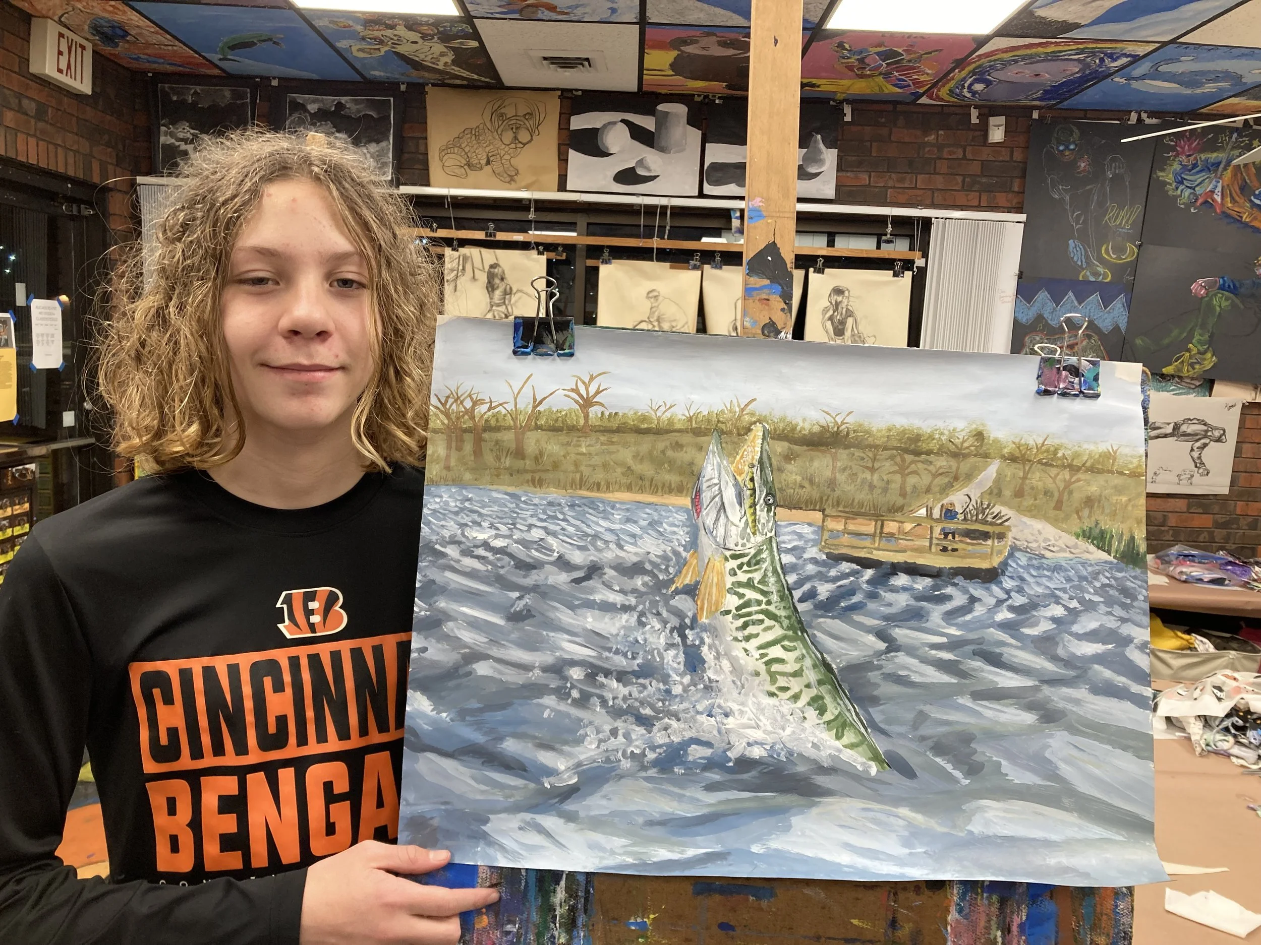 Caleb fish painting.JPG