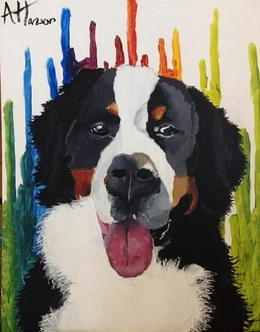 Amanda first dog .jpg