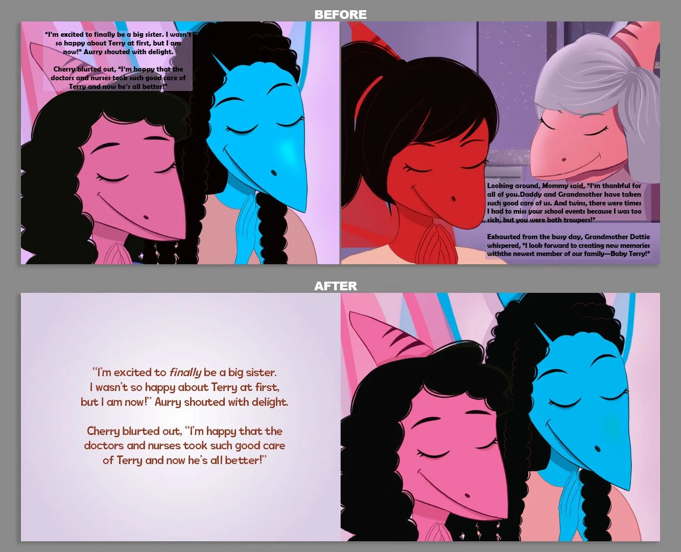 Publishing a children’s book and using a book designer