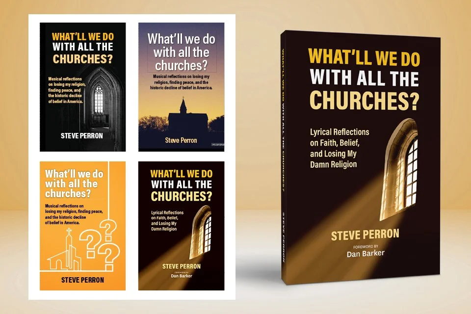 Case study: designing the cover for&nbsp;What’ll We Do with All the Churches?
