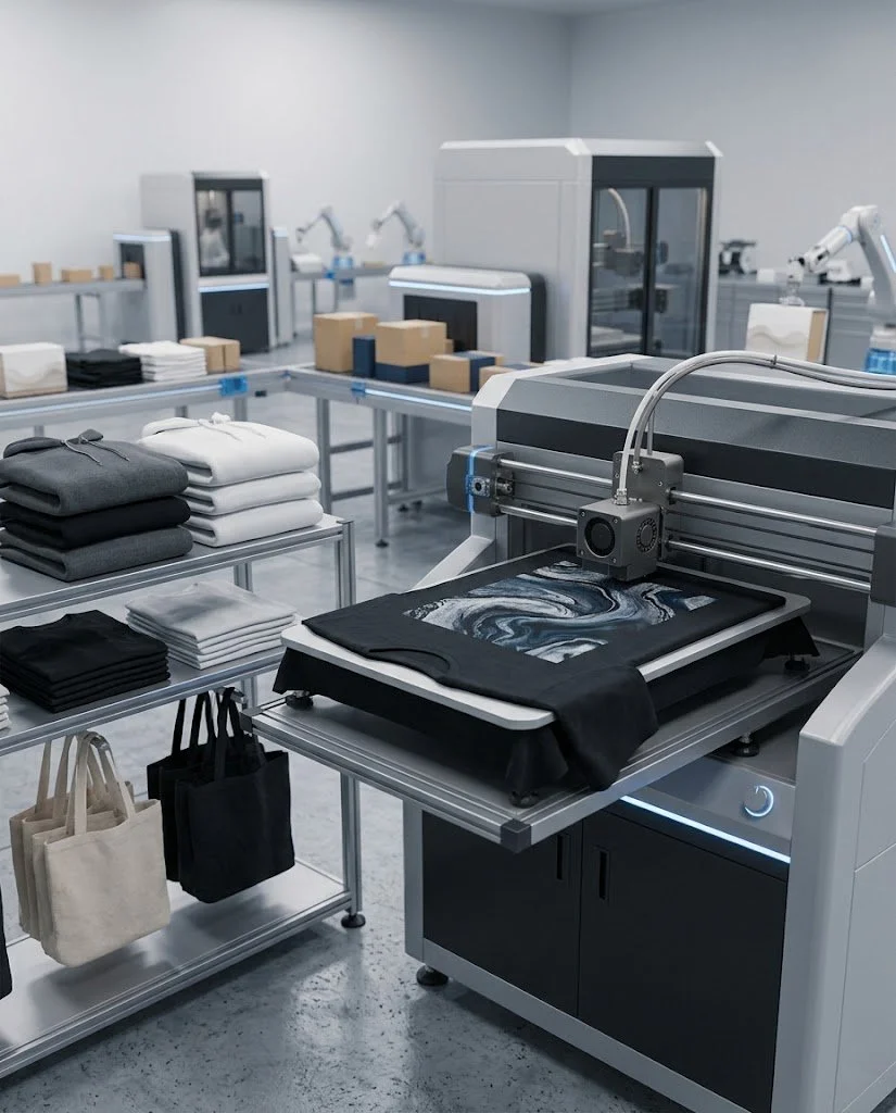 Custom apparel printing