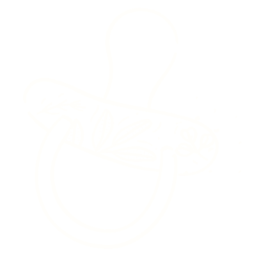 Pacifier with floral elements representing infant feeding at Tiny Feeding Co. in El Paso, TX