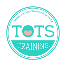Logo for TOTS Training, a tailored oral tissue specialty. Tiny Feeding Co. in El Paso, TX provides services to infants with tethered oral tissues with knowledge from this training alongside others.