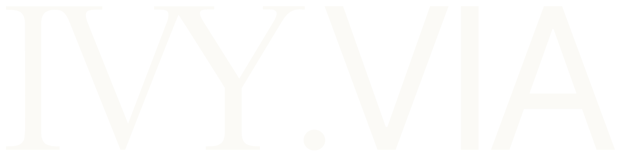 Schwarzer Hintergrund mit großen weißen Buchstaben, die die URL 'IMY.VIA' bilden.