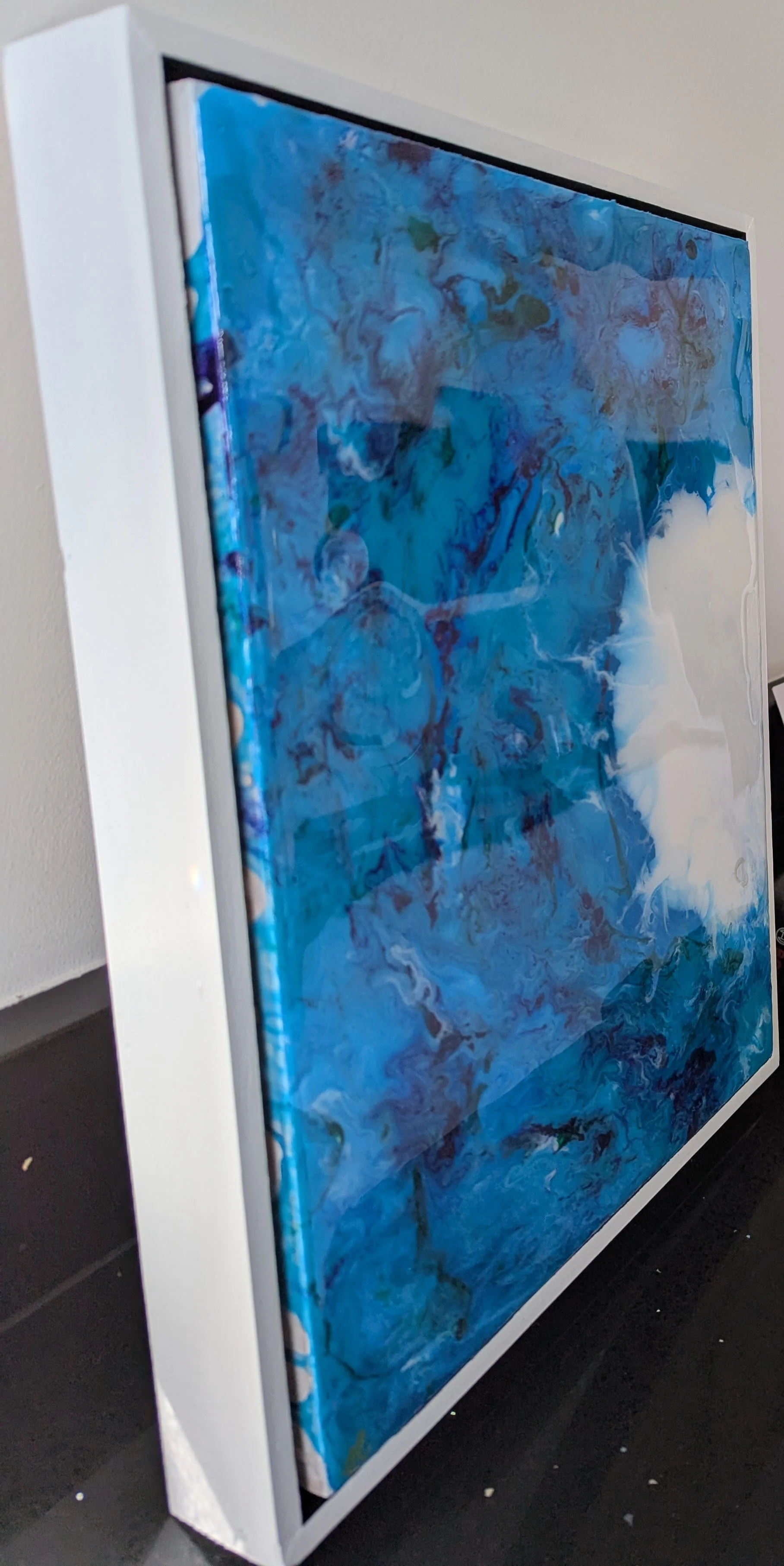 resin art pour frame wall nicknic