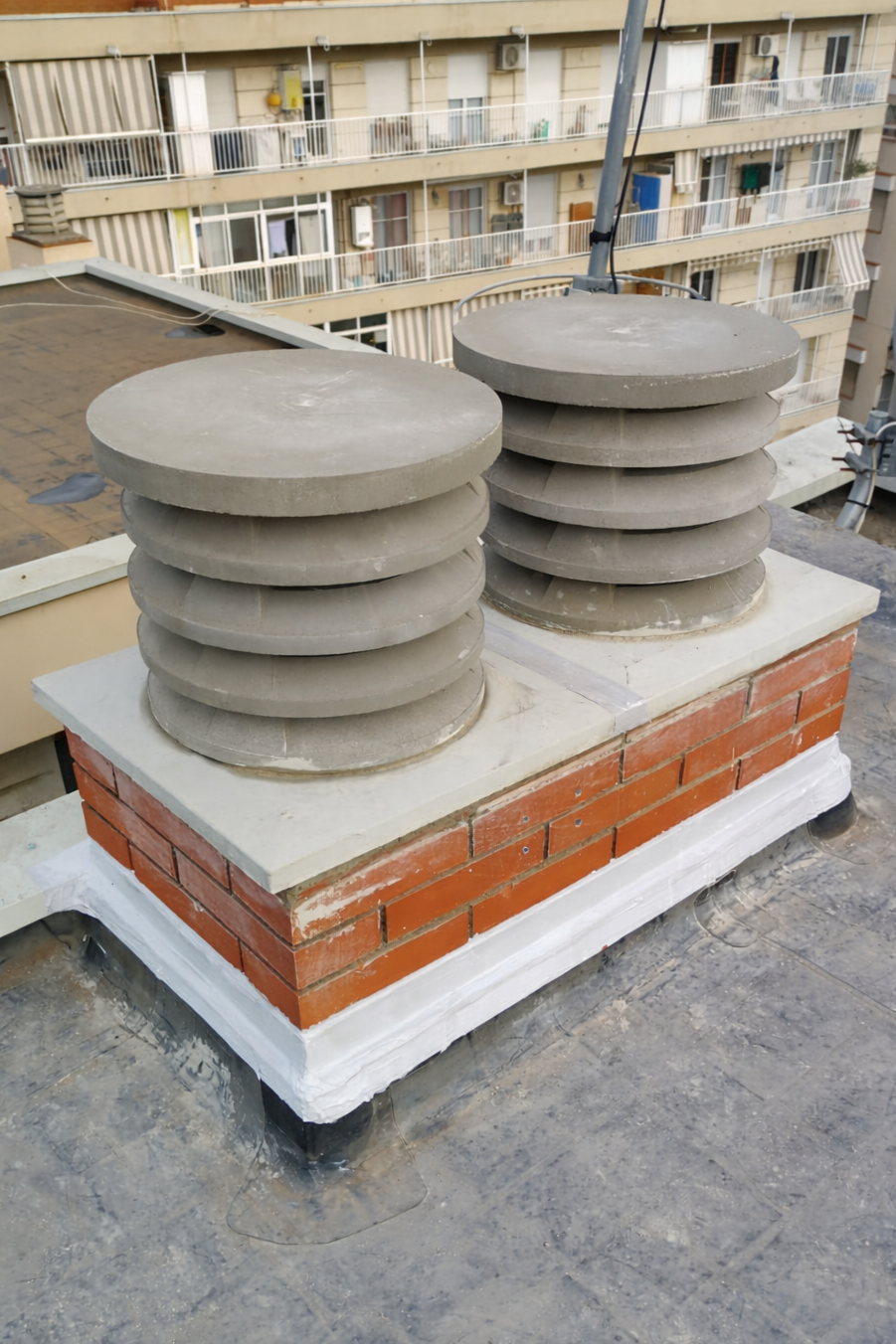 Cambio de sombreretes