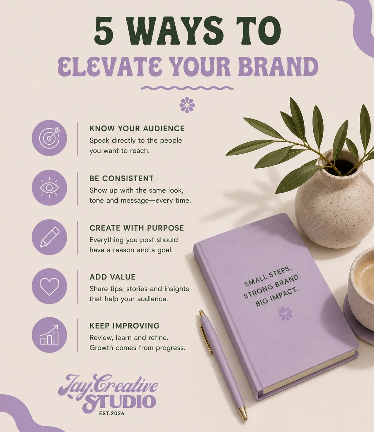 ✨ Your brand isn&rsquo;t built overnight&mdash;it&rsquo;s built through every interaction.

The strongest brands don&rsquo;t happen by chance. They&rsquo;re intentional, consistent and always evolving.
If you&rsquo;re looking to elevate your business
