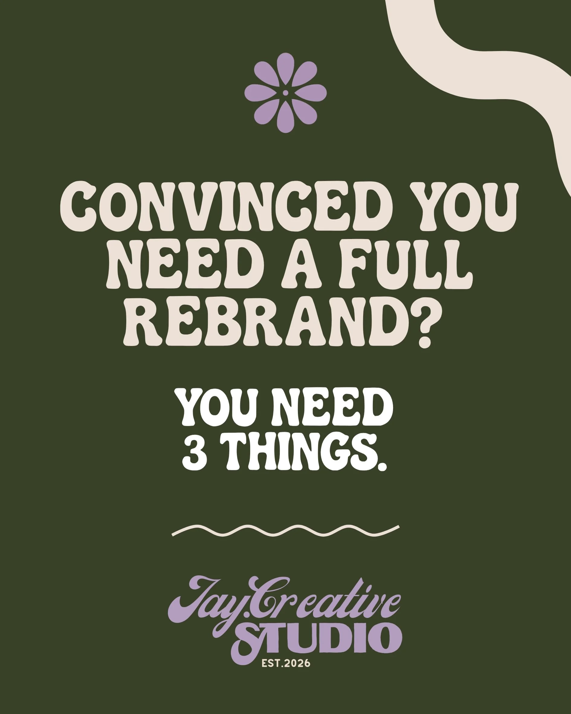 Before you spend thousands on a full rebrand&hellip; read this first 💸

Most businesses don&rsquo;t need to start from zero, they need to tighten up what&rsquo;s already there. Swipe for the 3 things that actually move the needle (and the quick acti