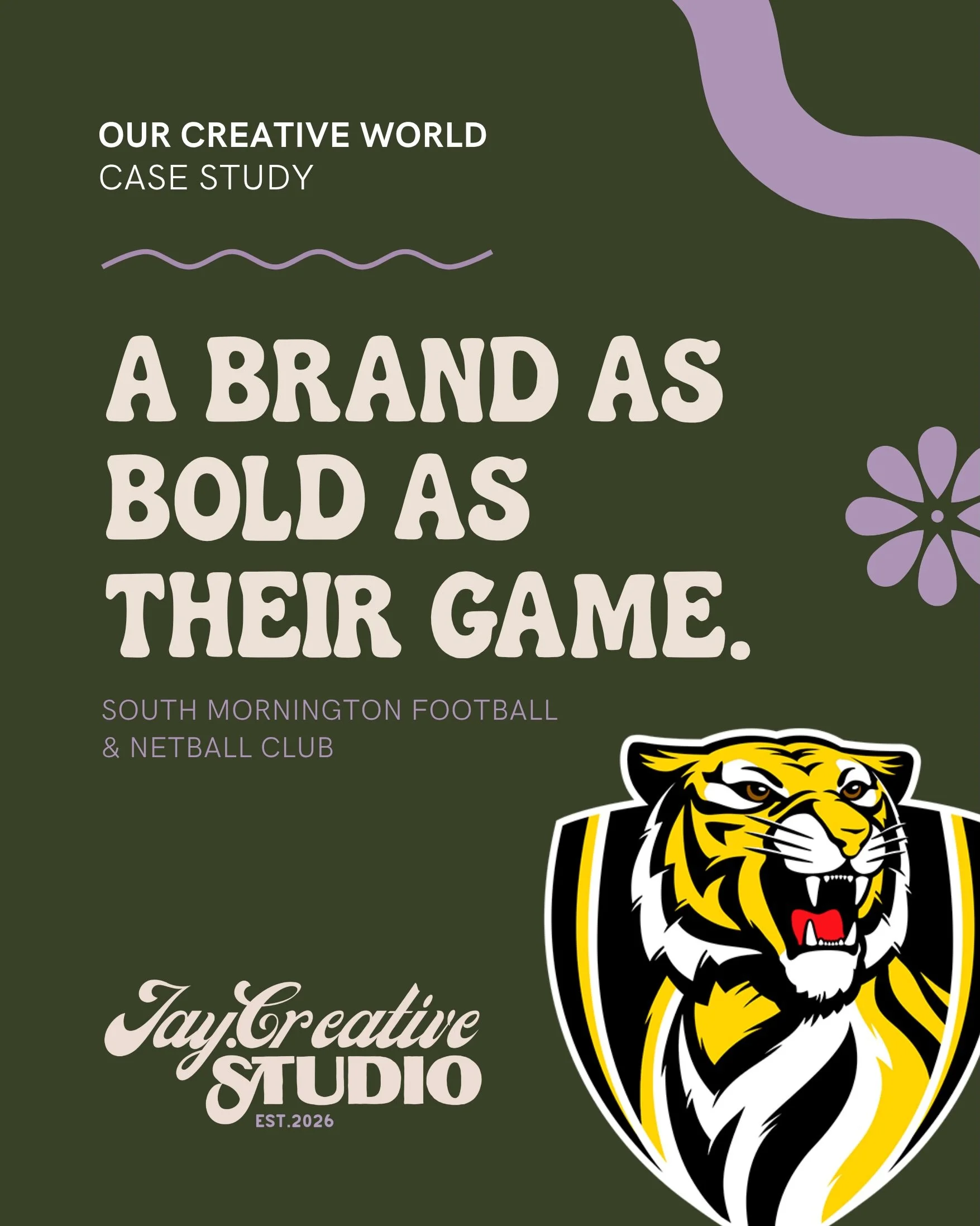 Our Creative World: South Mornington FNC 🖤💛

A full creative refresh for a community footy &amp; netball club. Brand direction, website, sponsor promotion, social strategy and event marketing, all built to feel unmistakably South.

We came in as an