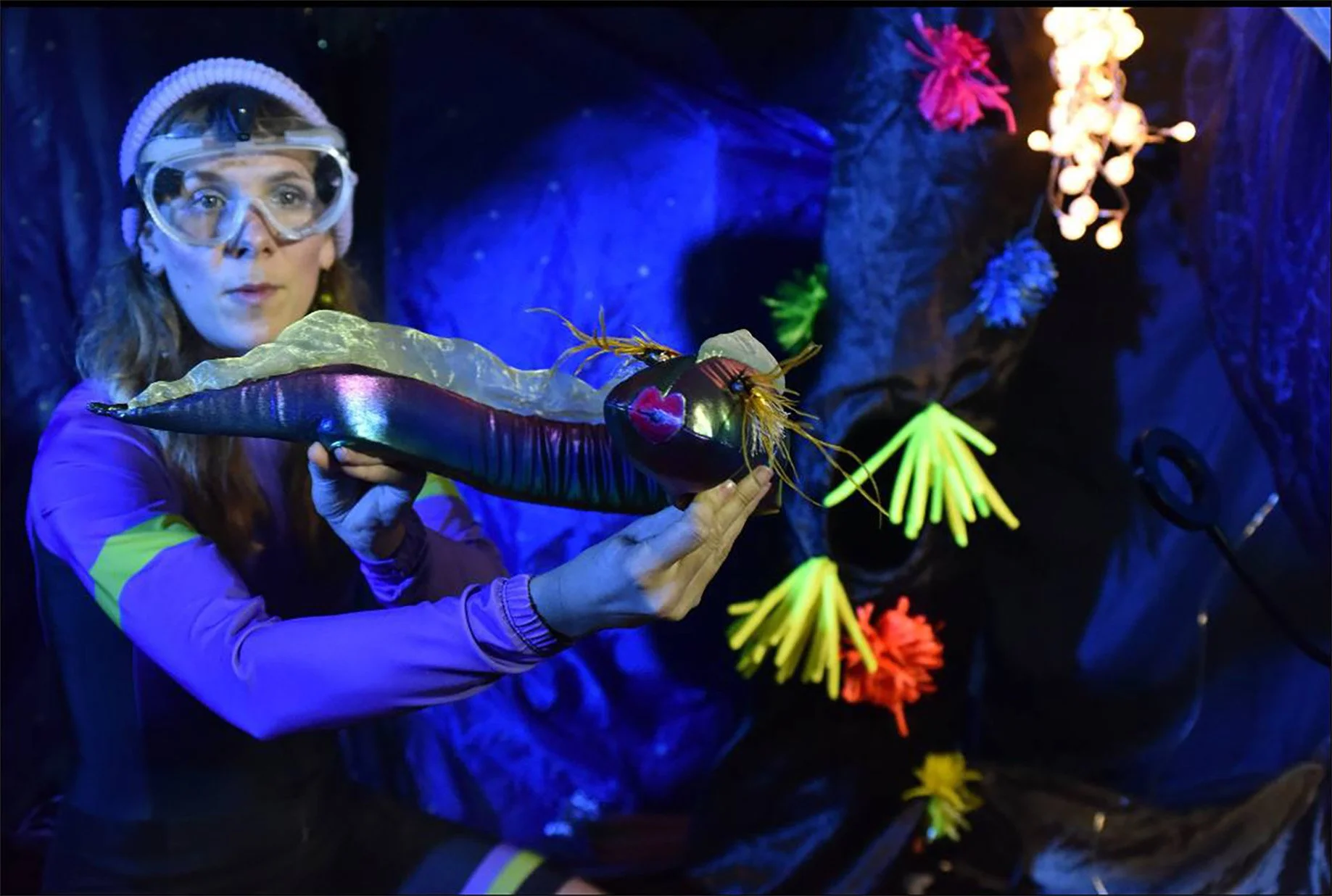Alle Fische machen Blubb