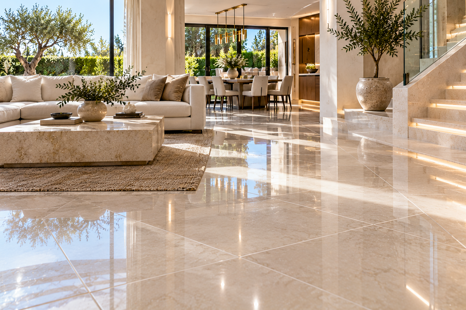 Residential Tile and Grout Cleaning by Mr. Marble and Stone in Vancouver and Los Angeles — Deep cleaning for tile floors, bathrooms, showers, kitchens, and grout.