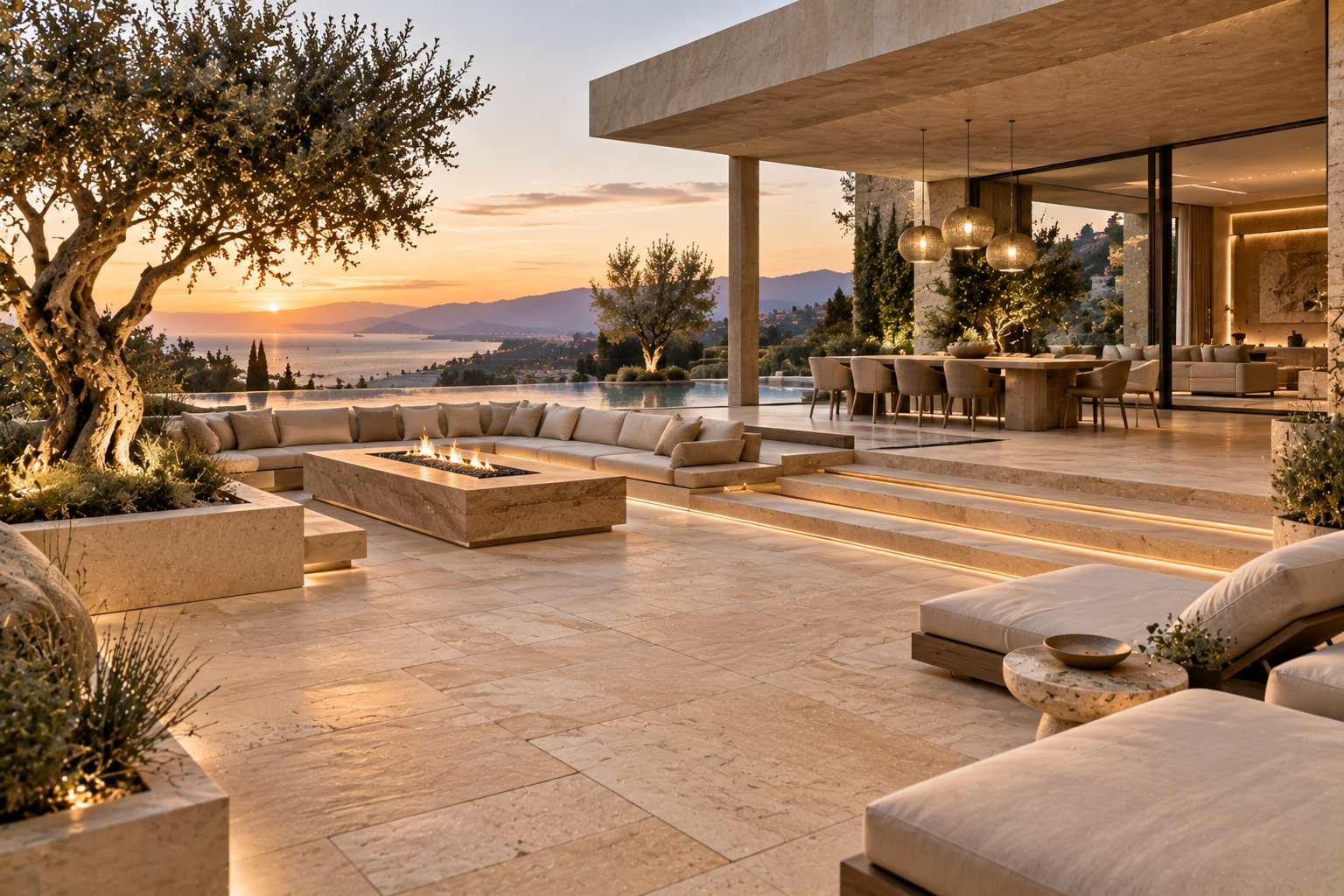 Sandstone Patio Installation in Vancouver & Los Angeles | Mr. Marble and Stone — Natural sandstone patio paving, outdoor stone flooring, custom layouts, and durable sandstone surfaces for elegant exterior spaces.