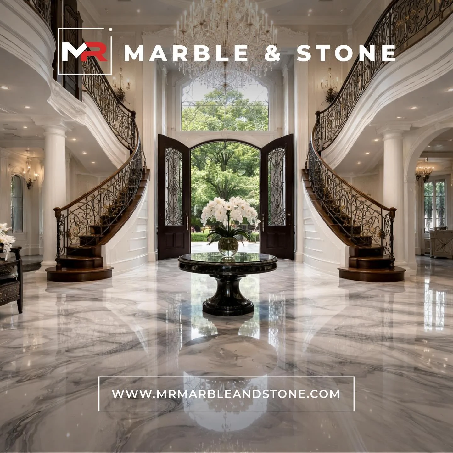 Mr. Marble and Stone completely transformed the flooring of this stunning West Vancouver home, turning an outdated surface into a flawless, high-gloss epoxy masterpiece. This project was all about elevating luxury, durability, and seamless design&mda