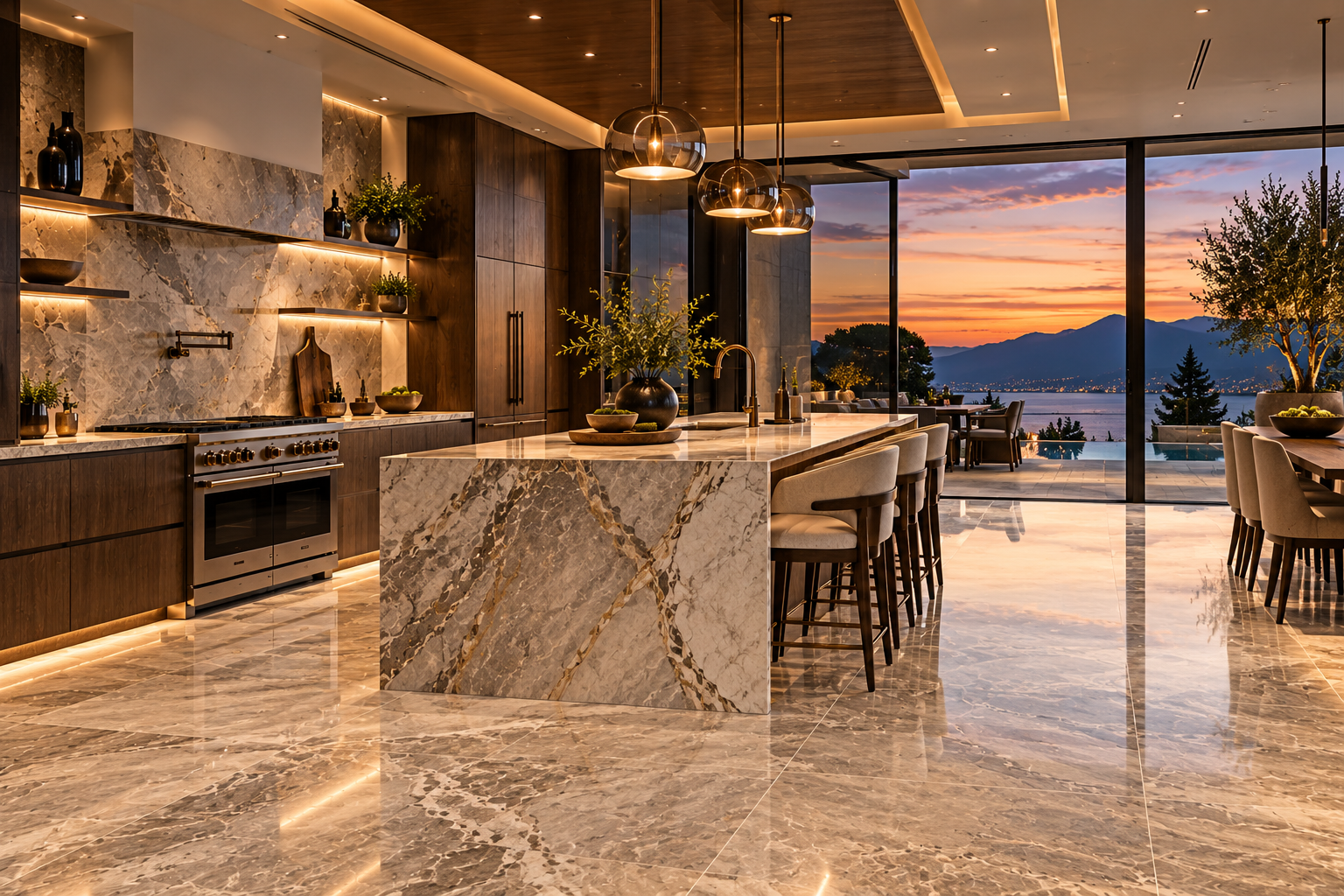 Kitchen Tile Replacement | Mr. Marble and Stone in Vancouver & Los Angeles — Professional kitchen tile replacement and installation with precision workmanship and a high-end finish.