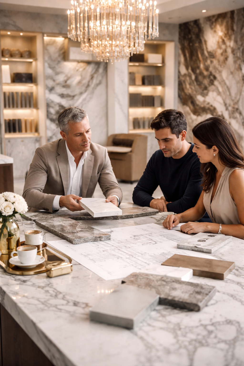 Mr. Marble and Stone luxury project consultation, design planning, material selection, site assessment, and custom renovation discovery for marble, stone, flooring, and interior finishing services in Vancouver