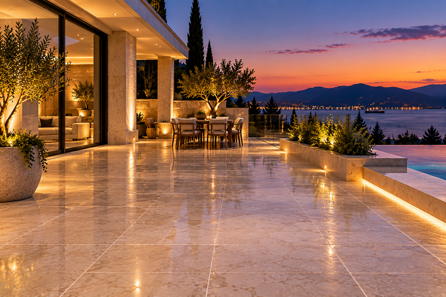 Patio Tile and Grout Cleaning in Vancouver and Los Angeles | Mr. Marble and Stone — Professional outdoor tile cleaning, grout cleaning, and stain removal.