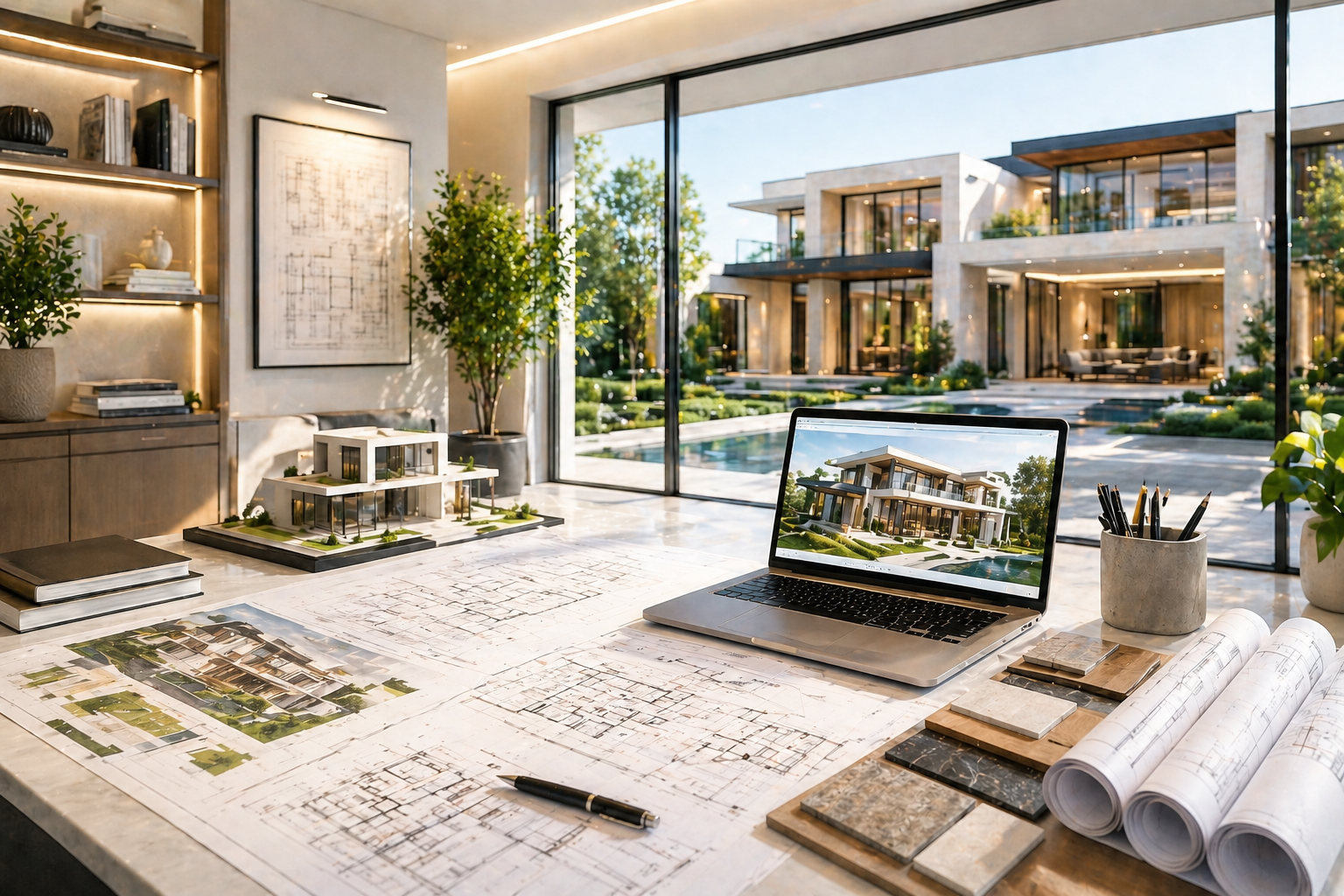 Permit, design, and planning services in Vancouver featuring architectural drawings, building permits, zoning compliance, and custom home renovation planning for efficient, high-end project execution