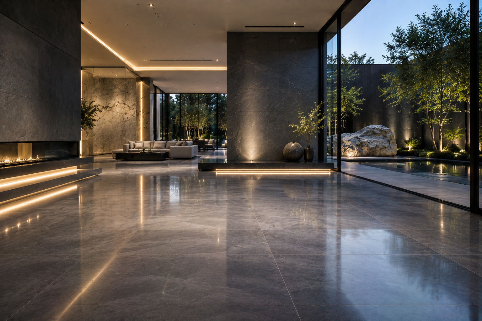 Professional porcelain sealing services by Mr. Marble & Stone in Vancouver and Los Angeles.