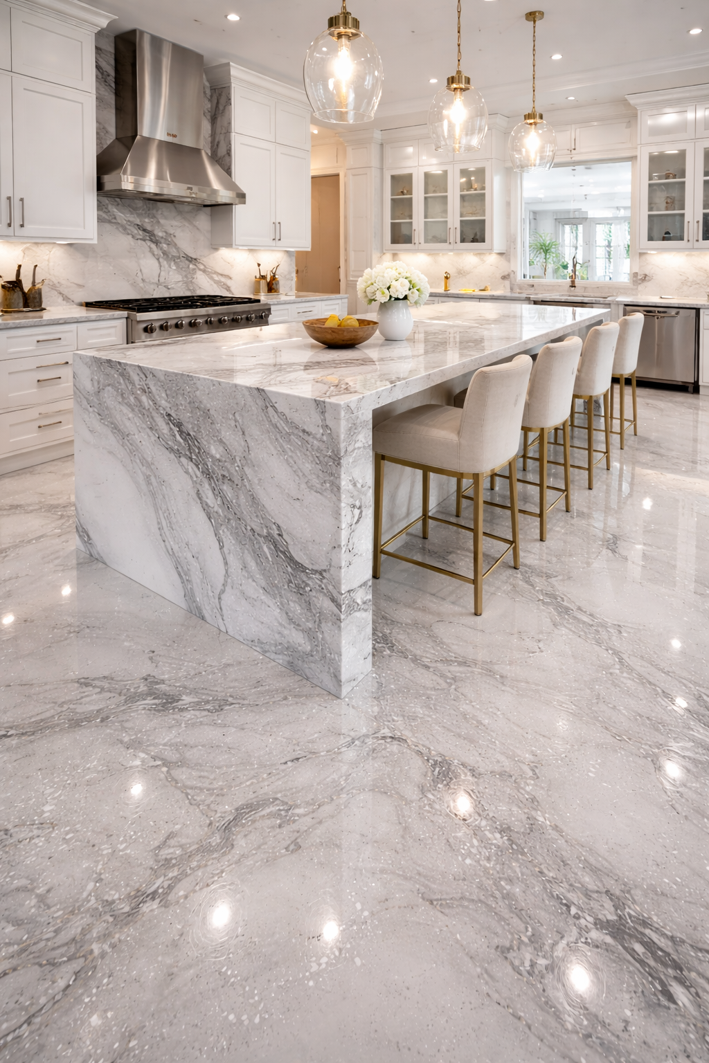 Mr. Marble and Stone luxury epoxy flooring installation, surface grinding, crack repair, garage floor coating, moisture prep, and high-build epoxy finish services in Vancouver