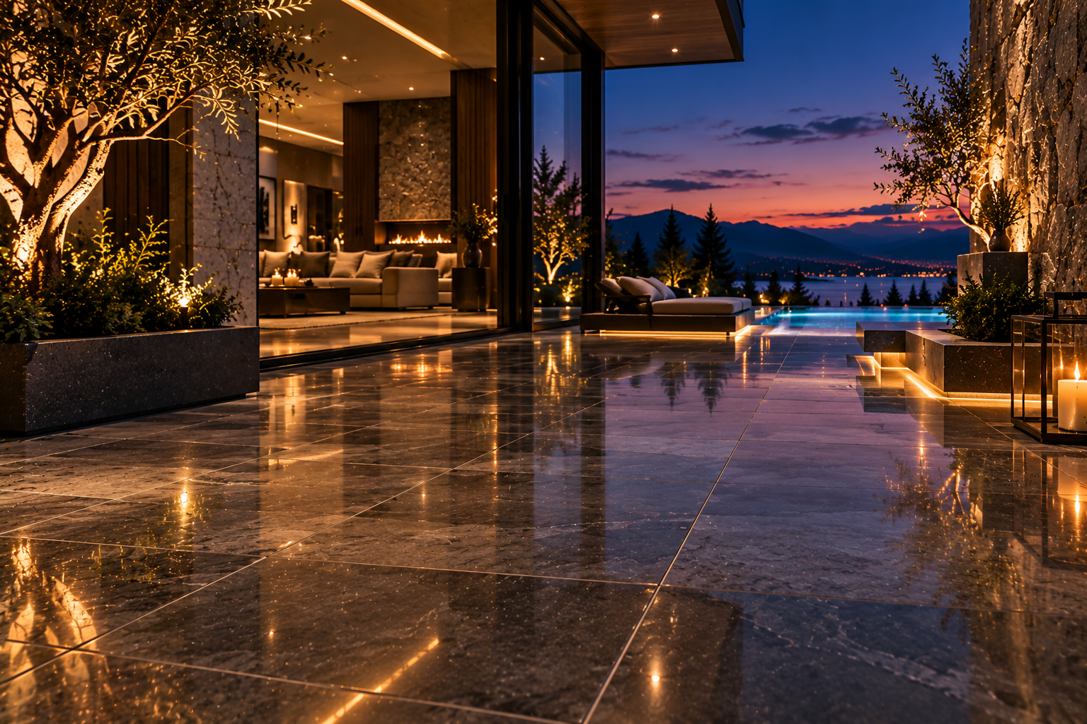 Mr. Marble and Stone tile and grout sealing in Vancouver and Los Angeles, protecting tile, grout, natural stone, and engineered stone surfaces against moisture, staining, and everyday wear.