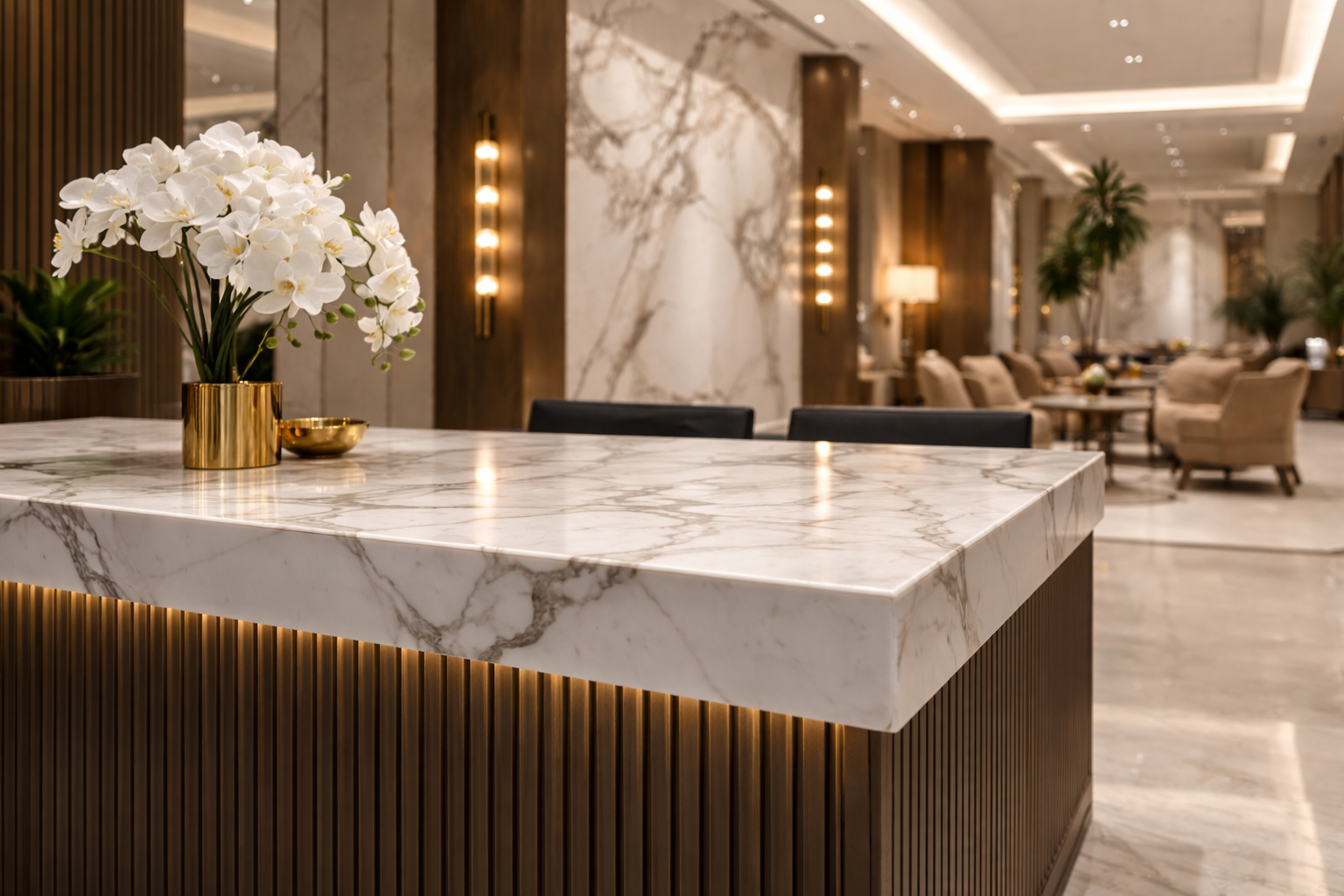 Mr. Marble and Stone marble countertop polishing with diamond polishing, marble buffing, surface refinishing, shine restoration, and premium natural stone care.