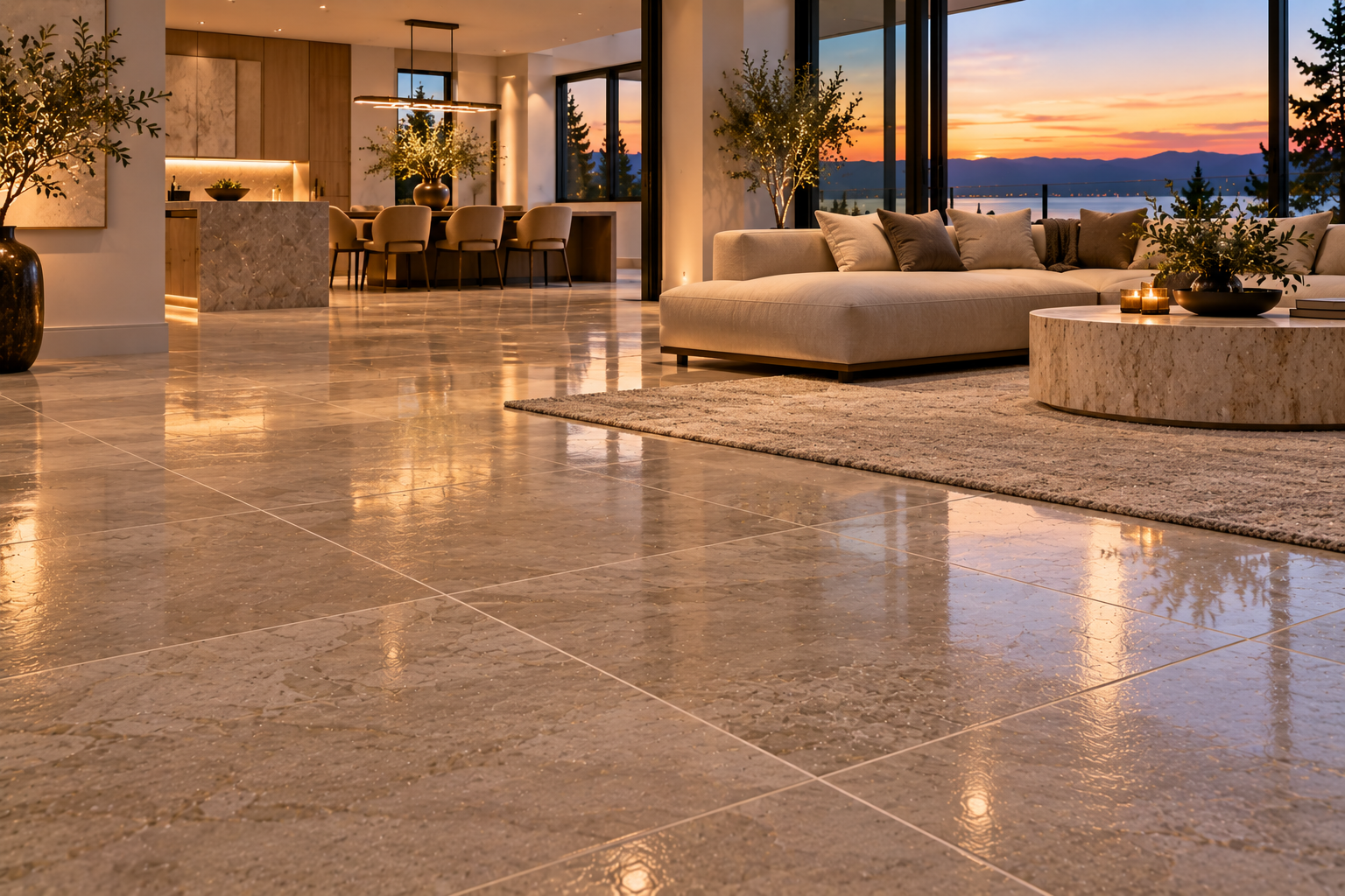 Residential tile and grout maintenance by Mr. Marble and Stone, specializing in grout cleaning, tile care, grout sealing, stain removal, and ongoing tile and grout protection in Vancouver and Los Angeles.