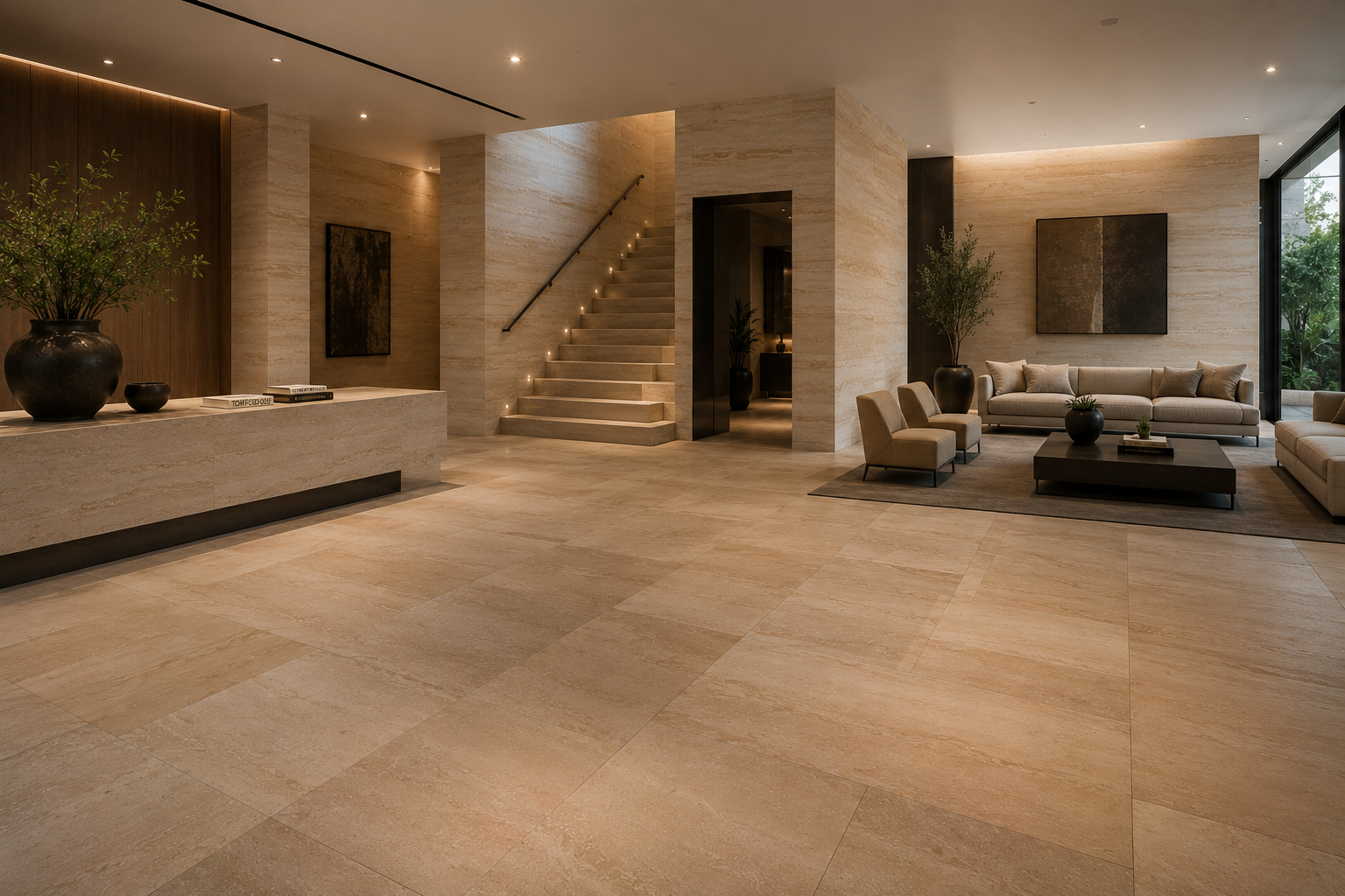 Sandstone honing service in Vancouver and Los Angeles | Professional sandstone stone honing, sandstone surface refinement and sandstone restoration services