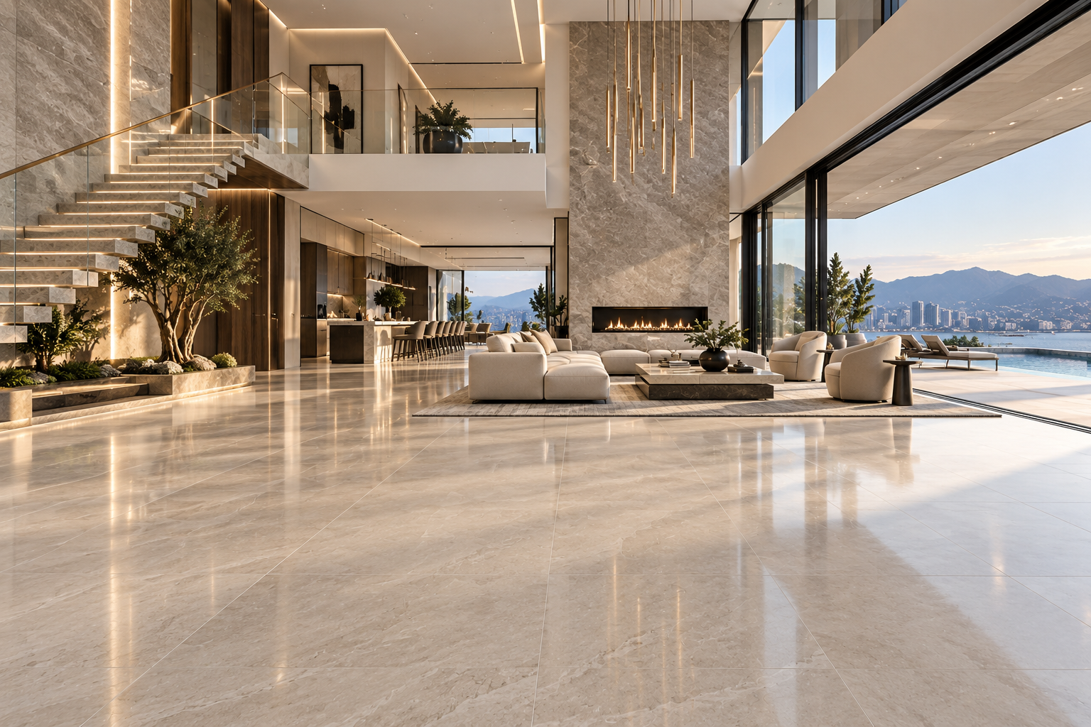 Designed for modern living, engineered stone combines clean aesthetics, reliable durability, and a refined finish across kitchens, bathrooms, feature walls, and custom installations.